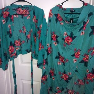 2Piece skirt and shirt